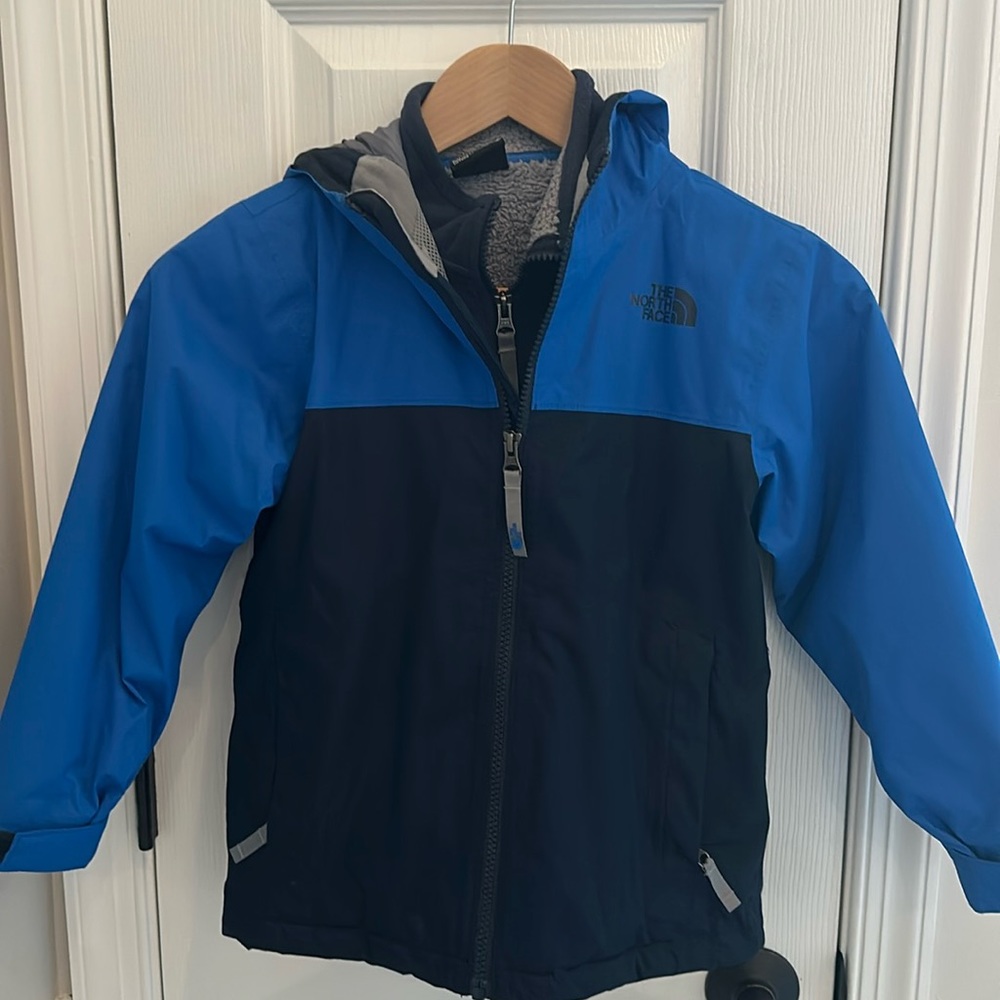Kids Patagonia 3 in 1 fleece lined jacket